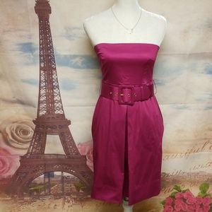 New York & company strapless dress